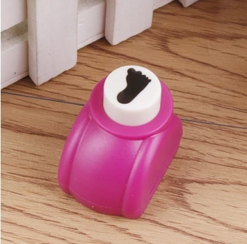 

Photo Album DIY 1.5cm Shape Foot Craft punch Children middle size hand maker hole punch children toy free shipping puncher