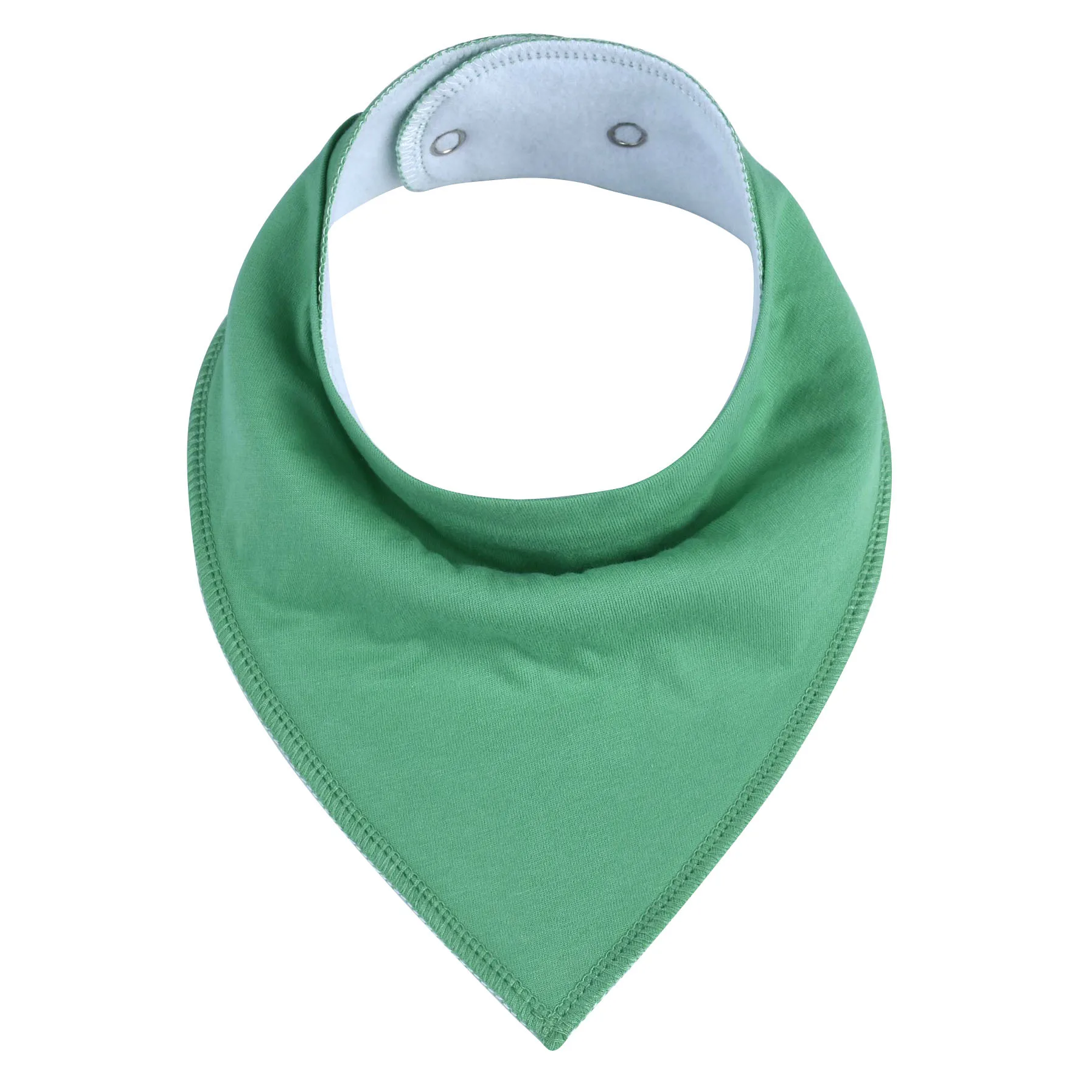 Детское полотенце для кормления нагрудники для новорожденных шарф для малышей треугольная одежда - Цвет: Dark Green