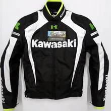 Мотоциклетная куртка для KAWASAKI Racing Team мотоцикл горный велосипед езда с протектором