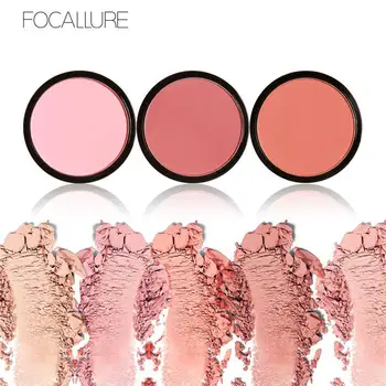 

FOCALLURE 6 Colors Blush Makeup Cosmetic Natural Pressed Blusher Powder Palette Charming Cheek Color Make Up Face Blush