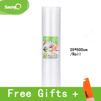 

saengQ LIFE Kitchen Vacuum Bag For Food Vacuum Sealer Packing Bag Vacuum Packer Storage Bags Food Fresh Long Keeping