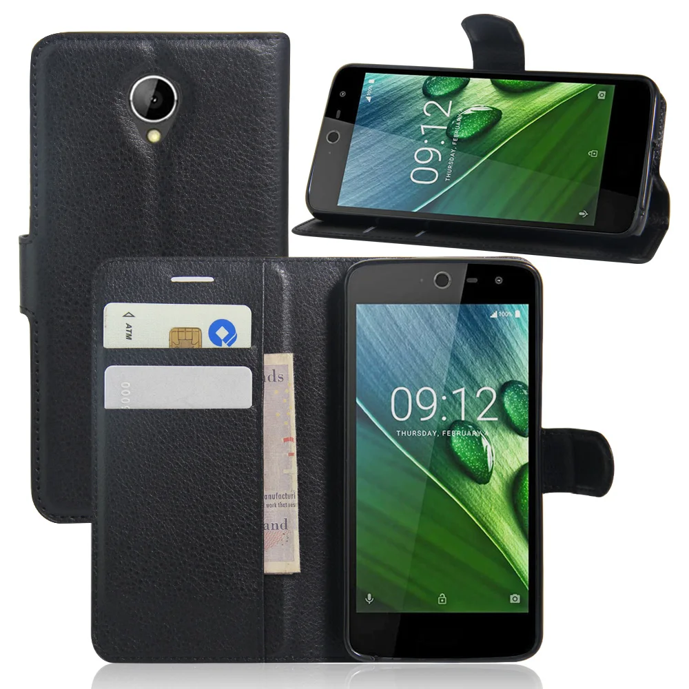 

CYBORIS for Acer Liquid Zest Z525 z528 Leather Phone Case for Acer Liquid Zest Z525 z528 Flip Cover Stand Wallet Bag Card Holder