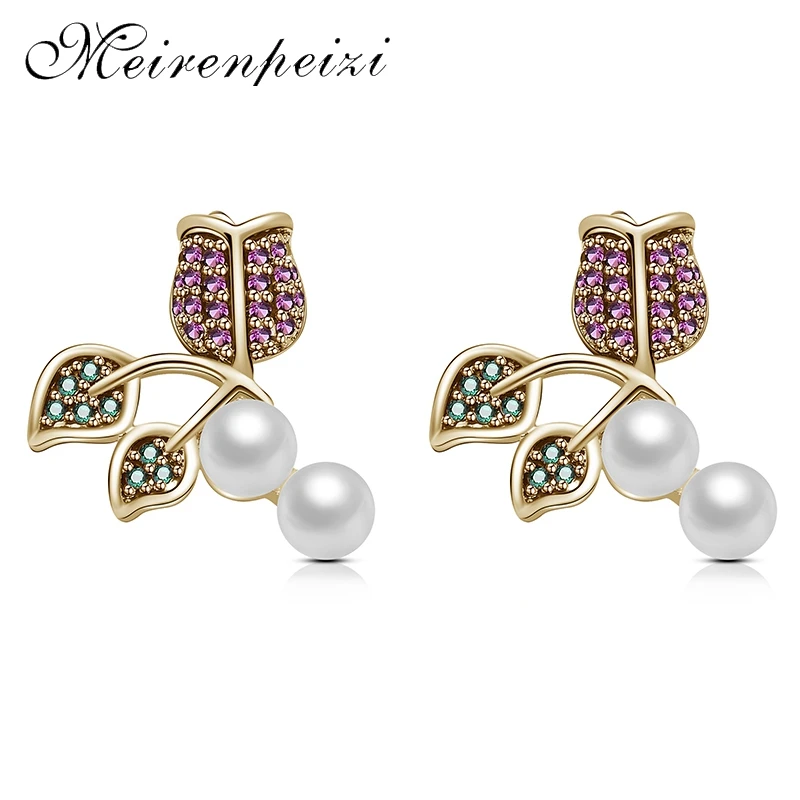 New Fashion Gold Silver Rose Flower Luxury Drop Earring Pendant Statement Earrings Jewelry Accessories Simple | Украшения и