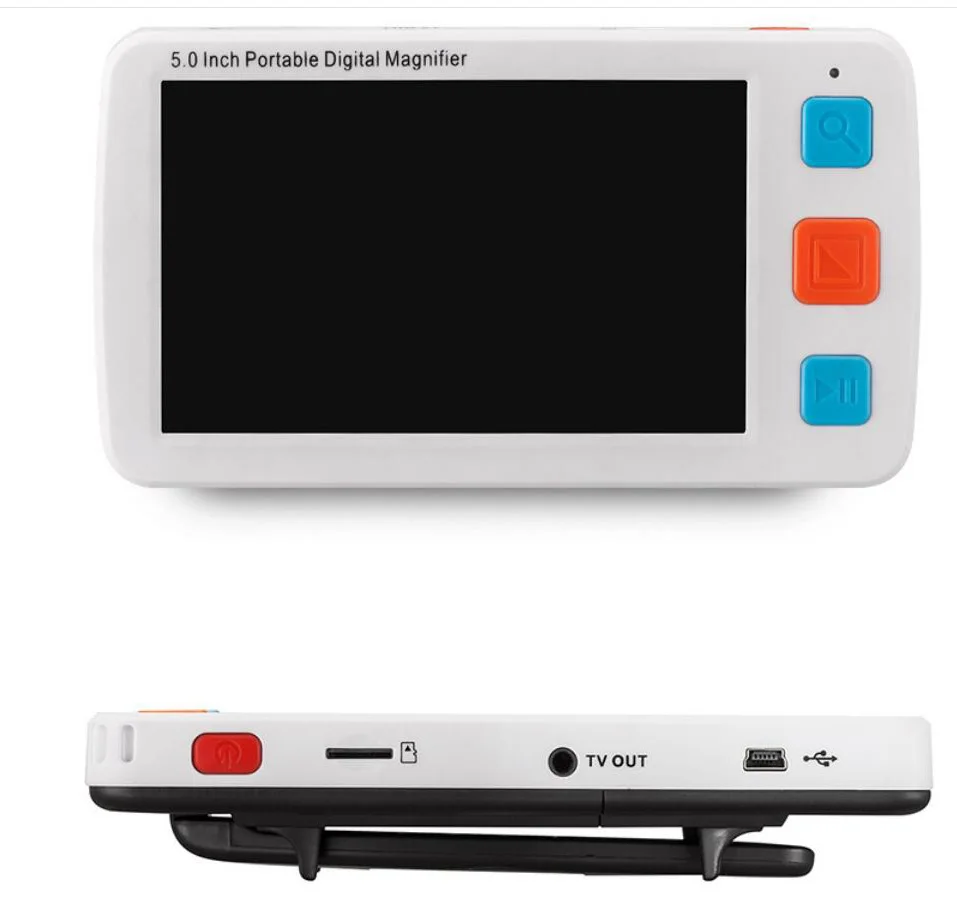 5" LCD Modes Low Vision Portable Digital Video Magnifier Microscope