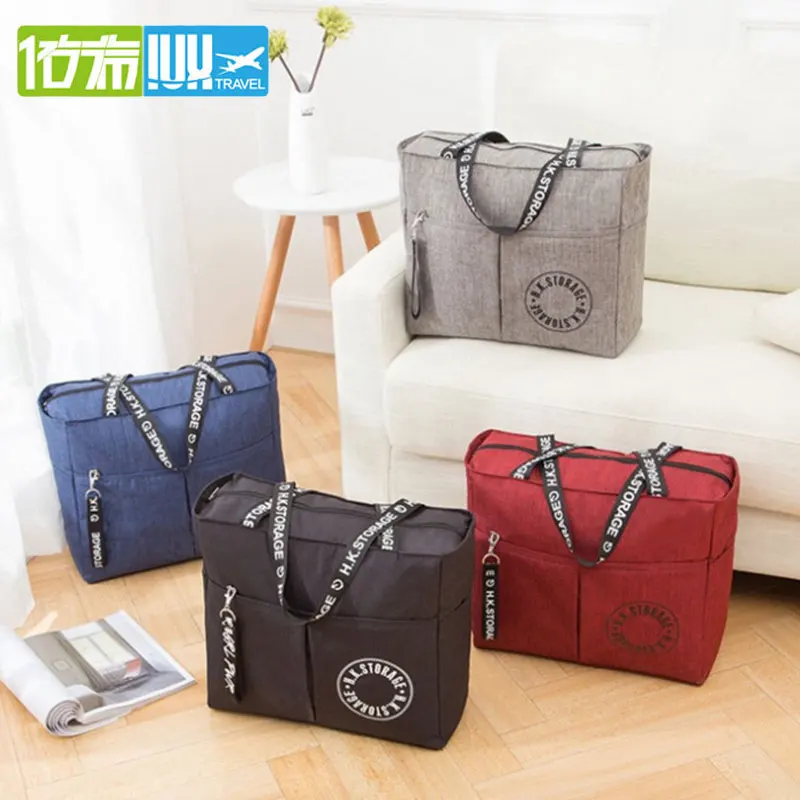 

IUX 2019 new foldable travel bag unisex Large Capacity Bag Luggage Women WaterProof Handbags men travel bags Free Shipping