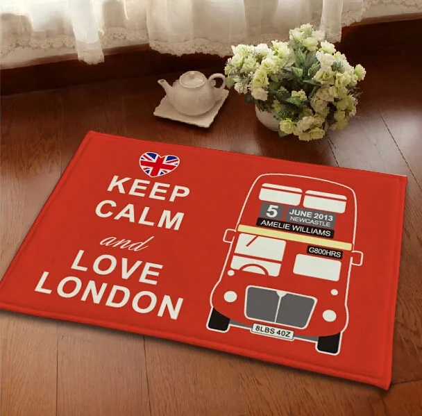 Aliexpress.com : buy new vintage london style car carpet floor mat ...