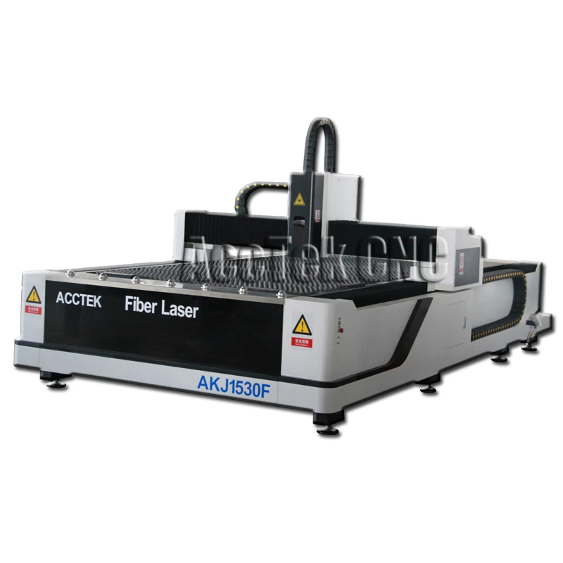 

2019 cnc fiber laser cutting band saw table AKJ1530F sheet metal laser cutting machine price