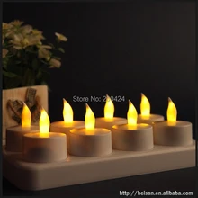 New Hot 8pcs set Velas Led Candle Rechargeable font b Electronic b font Candle Happy Birthday