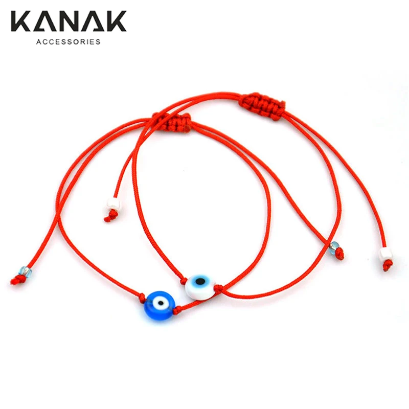 

Red String Blue Evil Eye Simple Cheap Bracelets Fashion Amulet Beaded Charm Pulsera for Women Best Friend Gift