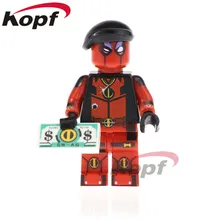 50 шт. PG1504 Супер Герои Бесконечность войны фигурки Дэдпул Сентинел Бэтмен Найтвинг танос строительные блоки кирпичи подарок для детей игрушки