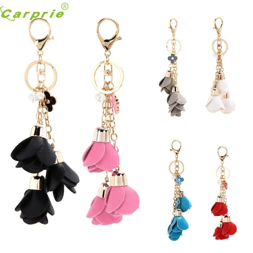 

New Arrival Rose Keychain Bag Handbag Key Ring Car Key Pendant Ap15