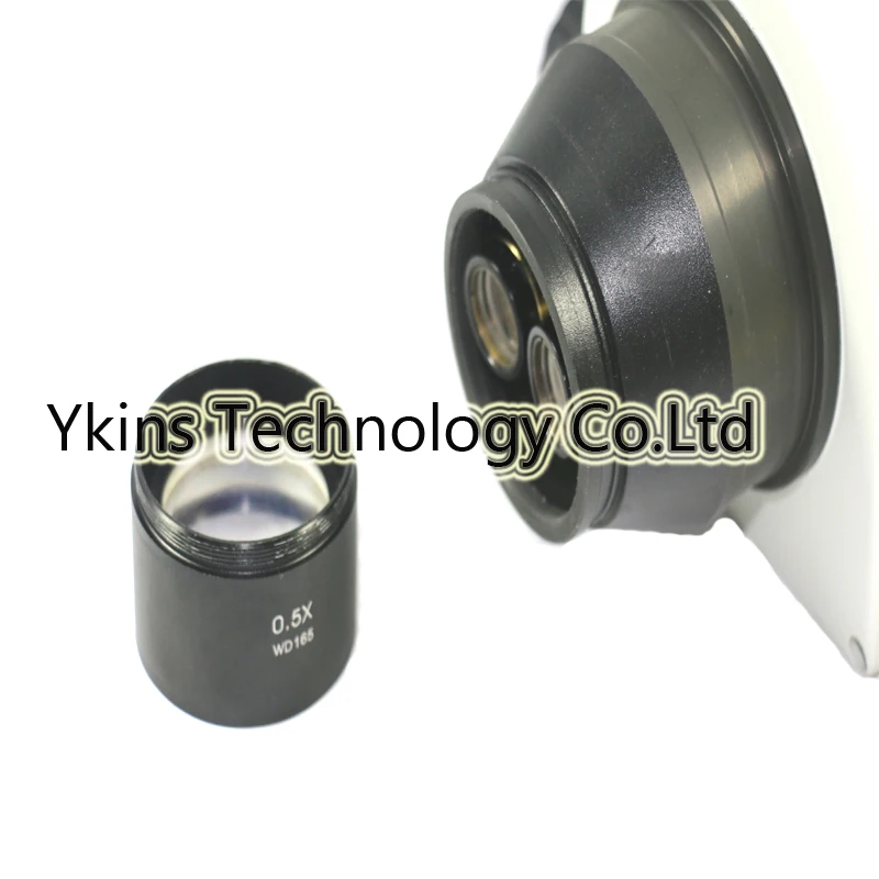 WD165 0.5X WD30 2.0X Stereo Microscope Auxiliary Objective