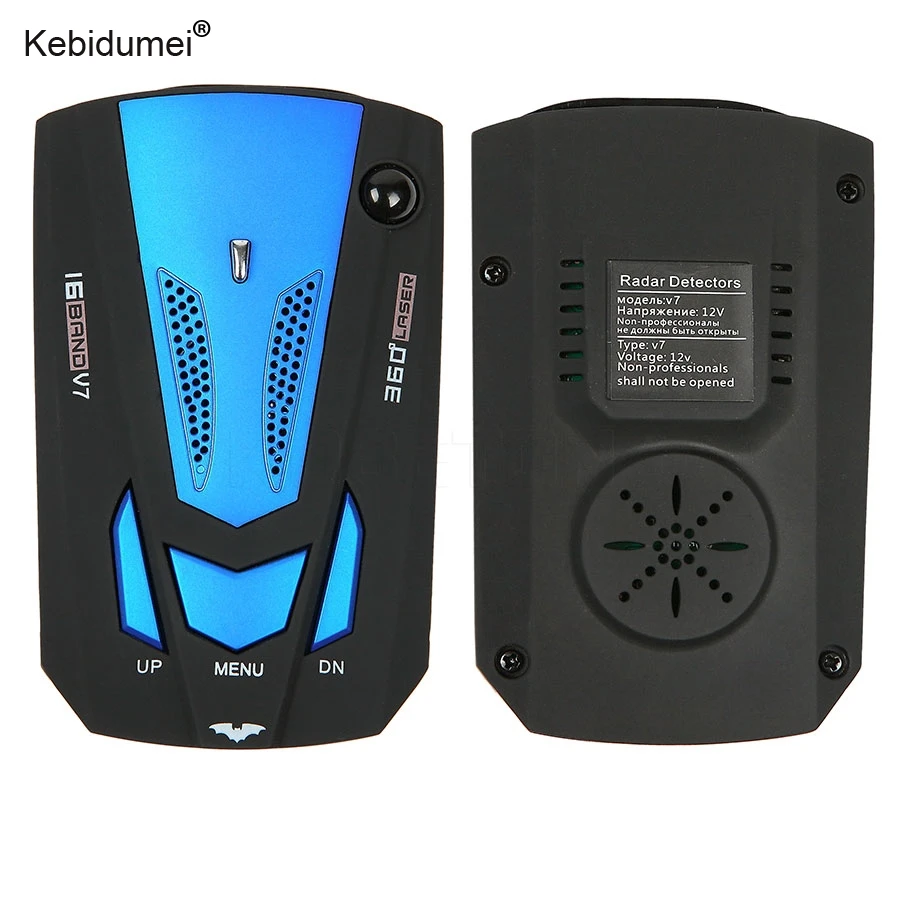 

Kebidumei High Quality Auto 360 Degree Car Radar Detector for Car Speed Testing with Russian & English