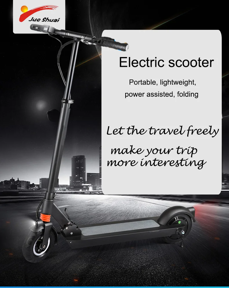 Excellent 350W 8inch 36V 48V Off Road Electric Scooter Adulto Powerful Hoverboard Electric Skateboard CE Ruimas Foldable Lithium Battery 0