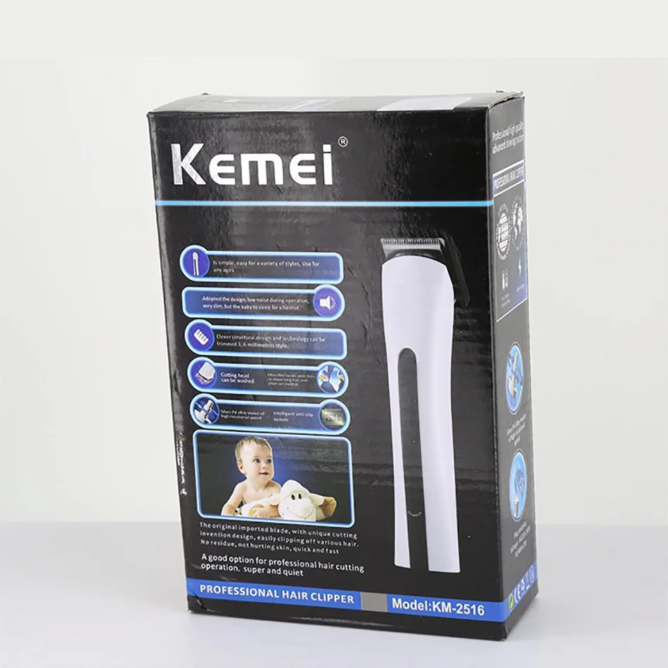 Kemei KM 2516 Rechargeable Electric Hair Clipper Trimmer Professional Shaver Razor Cordless Adjustable Clipper Hair Scissors-in Hair Trimmers from Home ...