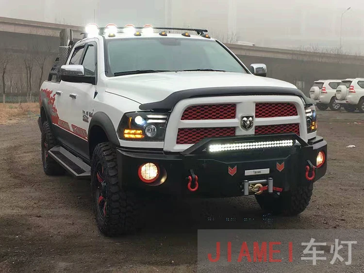 Автомобильный стайлинг фары для Dodge Ram 1500 2009-2012 светодиодный головной фонарь светодиодный дневной ходовой свет светодиодный DRL биксеноновый HID