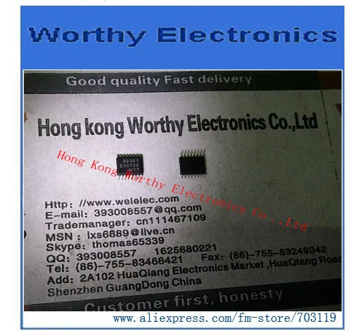 

Free shipping 10pcs/lot MB88347PFV-G-BND-E MB88347PFV-G MB88347PFV MB88347P 88347 MB88347 TSSOP-16