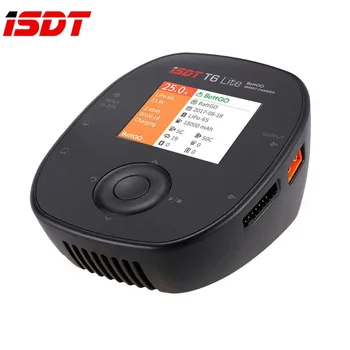 

ISDT T6 Lite 600W 25A Intelligent Smart Battery Balance Charger for 2S-6S Lipo Battery RC Models Power Accessories VS T8 Q6