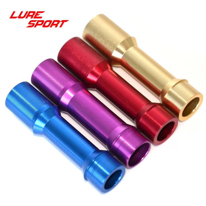 LURESPORT 3pcs Aluminum Tube for reel seat Fishing Rod Building