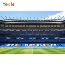Fondos de fotografía para fiesta Yeele campo de fútbol partido Real Madrid CF fondos de fotografía personalizados para estudio fotográfico(China)