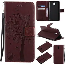 MuTouNiao коричневый кожаный флип чехол Обложка для samsung Galaxy J1 J2 J3 J4 J5 J6 J7 J8 Pro Prime J310 J510 J710