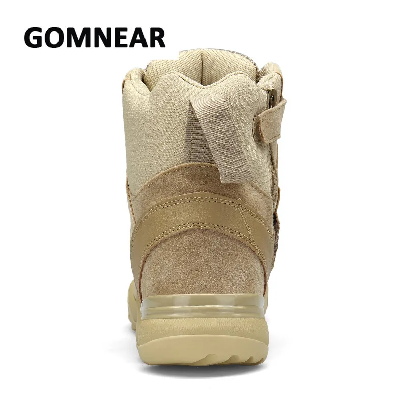 Gomside новые мягкие мужские ботинки для улицы, дышащие треккинговые тактические ботинки, походные кроссовки для мужчин для туризма