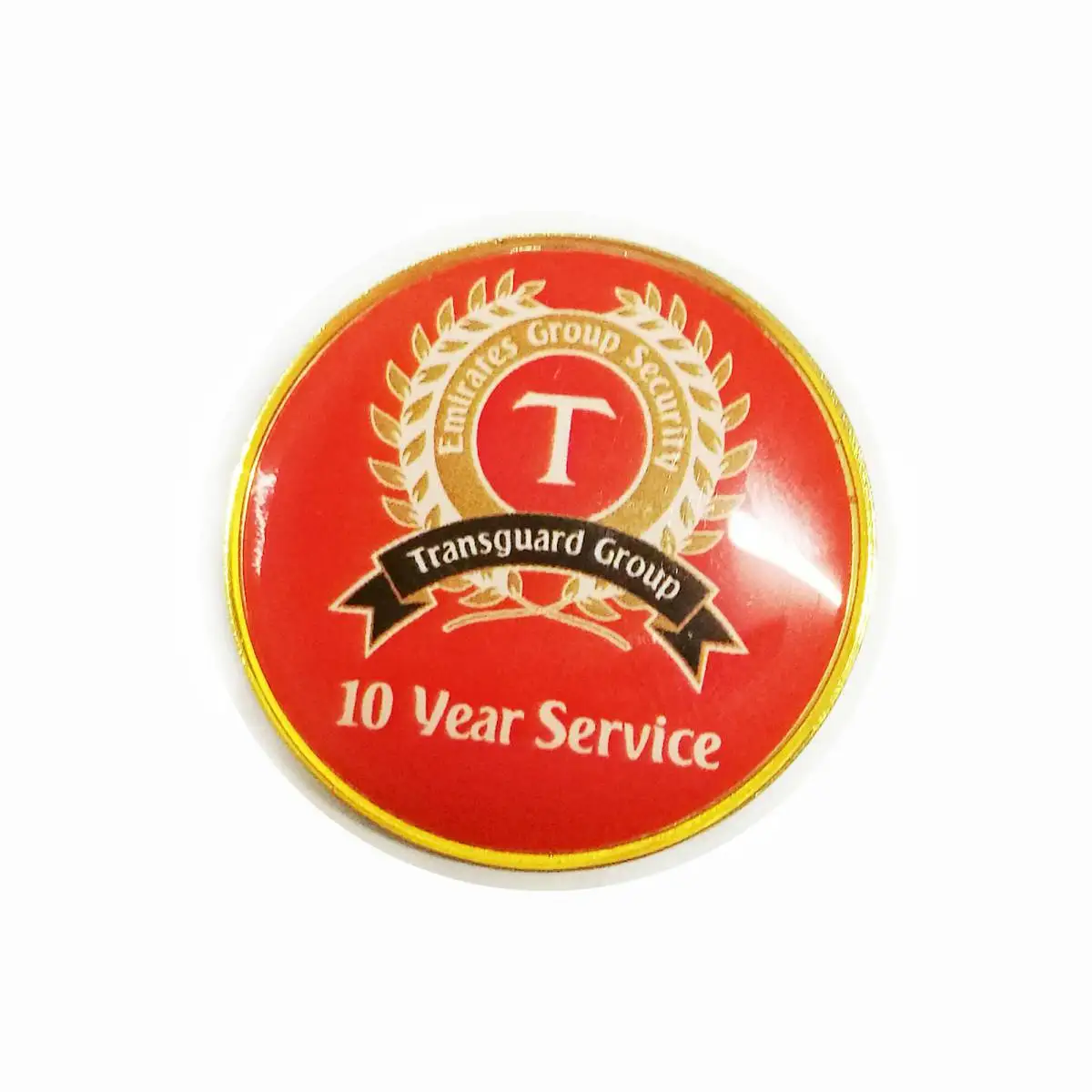 

Magnet Badge Magnet Pin Iron Pin Badge with Small Magnet on Back Size 30MM Gold Plating and Costom Logo Is Printing Coat Epoxy