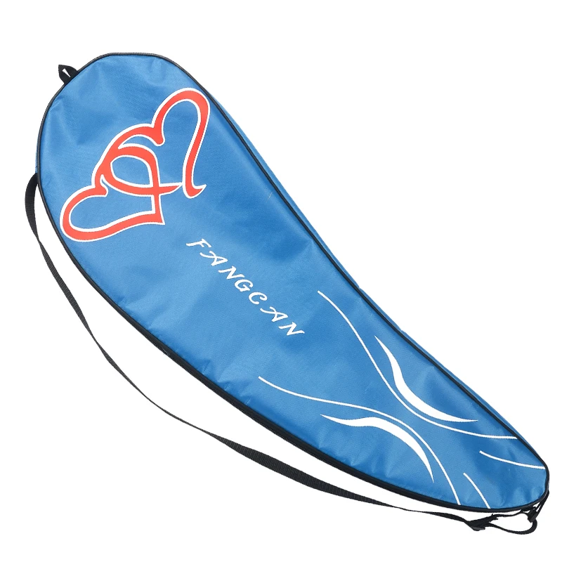 FANGCAN High Quality 1 2 pieces capacity Blue Badminton Racket Cover