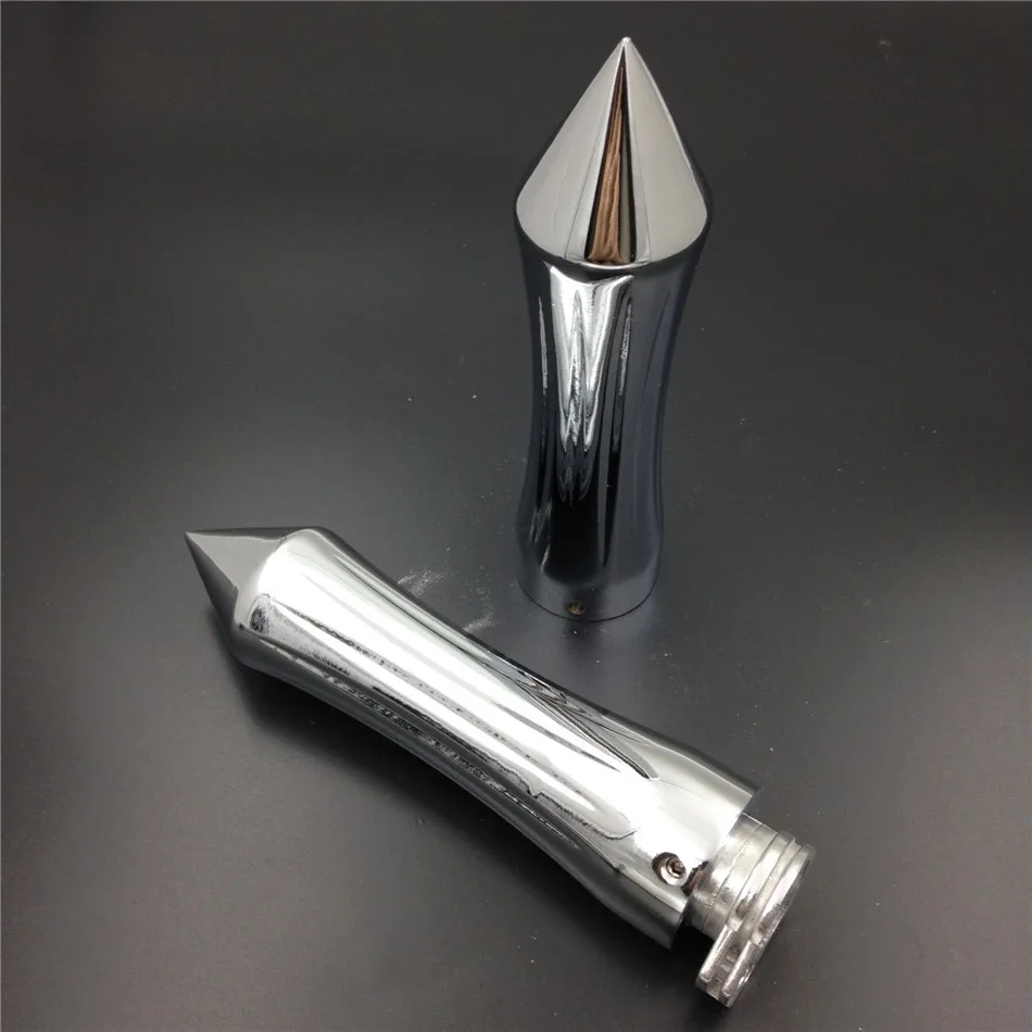 

Aftermarket free shipping motorcycle parts Handle Grips 1" fit for Kawasaki 1986-2007 CHROMED
