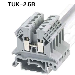 

Elewind terminal block with screw(TUK-2.5B,for Under 4.0mm2 wire)
