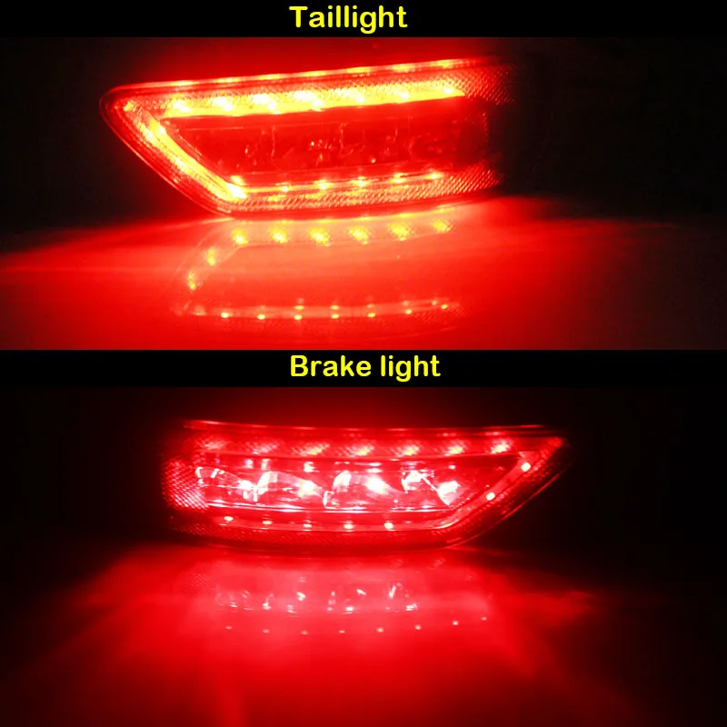 IJDM дымовая линза 20 SMD 3030 светодиодная лампа для бампера Jeep Grand Cherokee WK2 Compass и Dodge 12 В