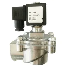 Прямоугольный Электромагнитный импульсный клапан импульсный электромагнитный клапан пыли клапан импульсный клапан DN20 1 дюйм AC220V DC24V
