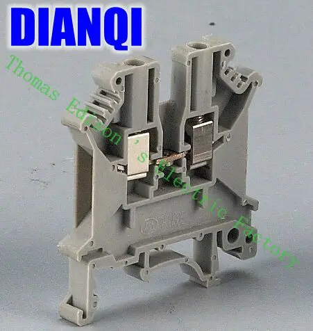

UK-6N UK Series Universal Terminal Block Terminal Connector/Cable Connector/Wire Connector/Splice 100PCS/Pack
