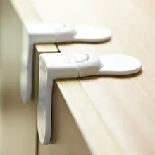 20 шт./лот Детская безопасность замок ребенок палец защита ящика двери шкафа замок Многофункциональный устройства для детской безопасности