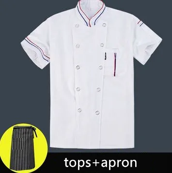 short sleeve chef uniform chinese restaurant chef clothes chef works chef works clothing