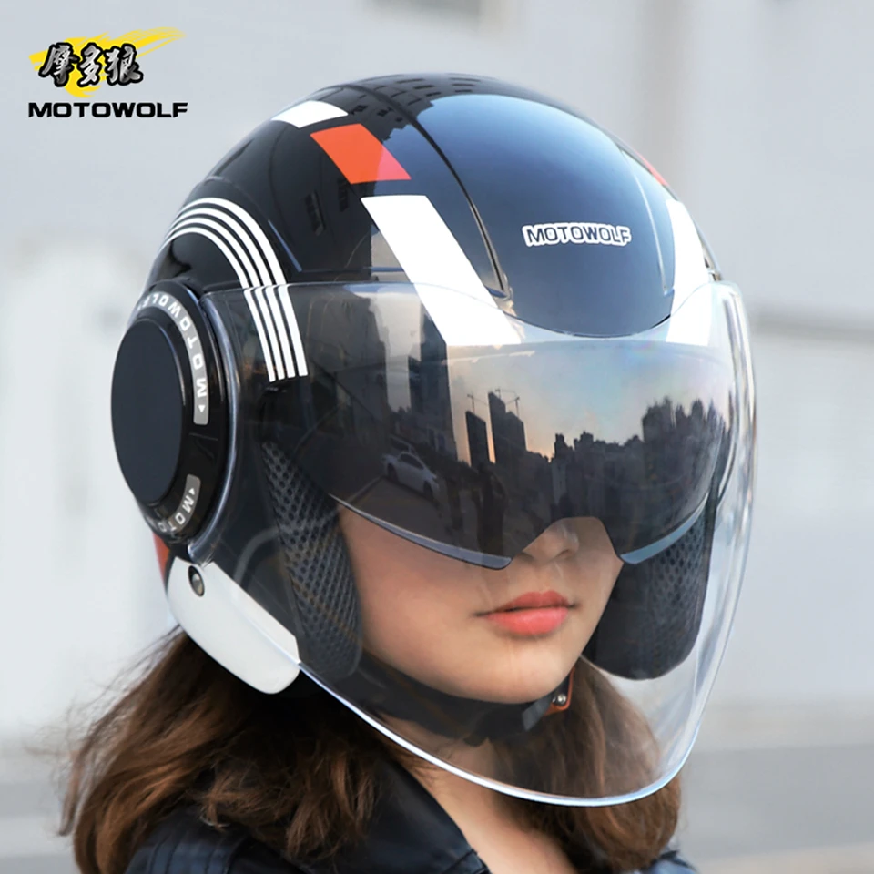 Motowolf Four Seasons Universal Motorcycle Unisex Double Goggles Sun