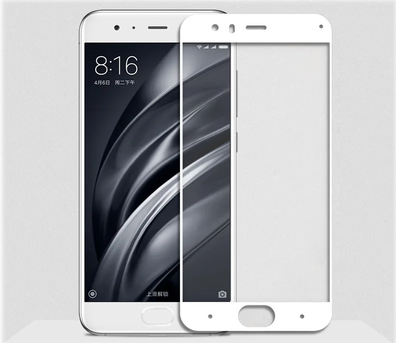 YIYONG 5D клей полное покрытие стекло для Xiaomi mi 6 mi 6X закаленное стекло Xio mi 6 Pro Защита экрана для Xiaomi mi 6 mi 6X стекло
