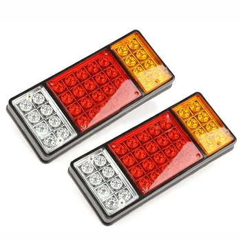 

Rectangle Car LED lights 24V DC 315*135*25mm Accessory Parts Taillight Reverse