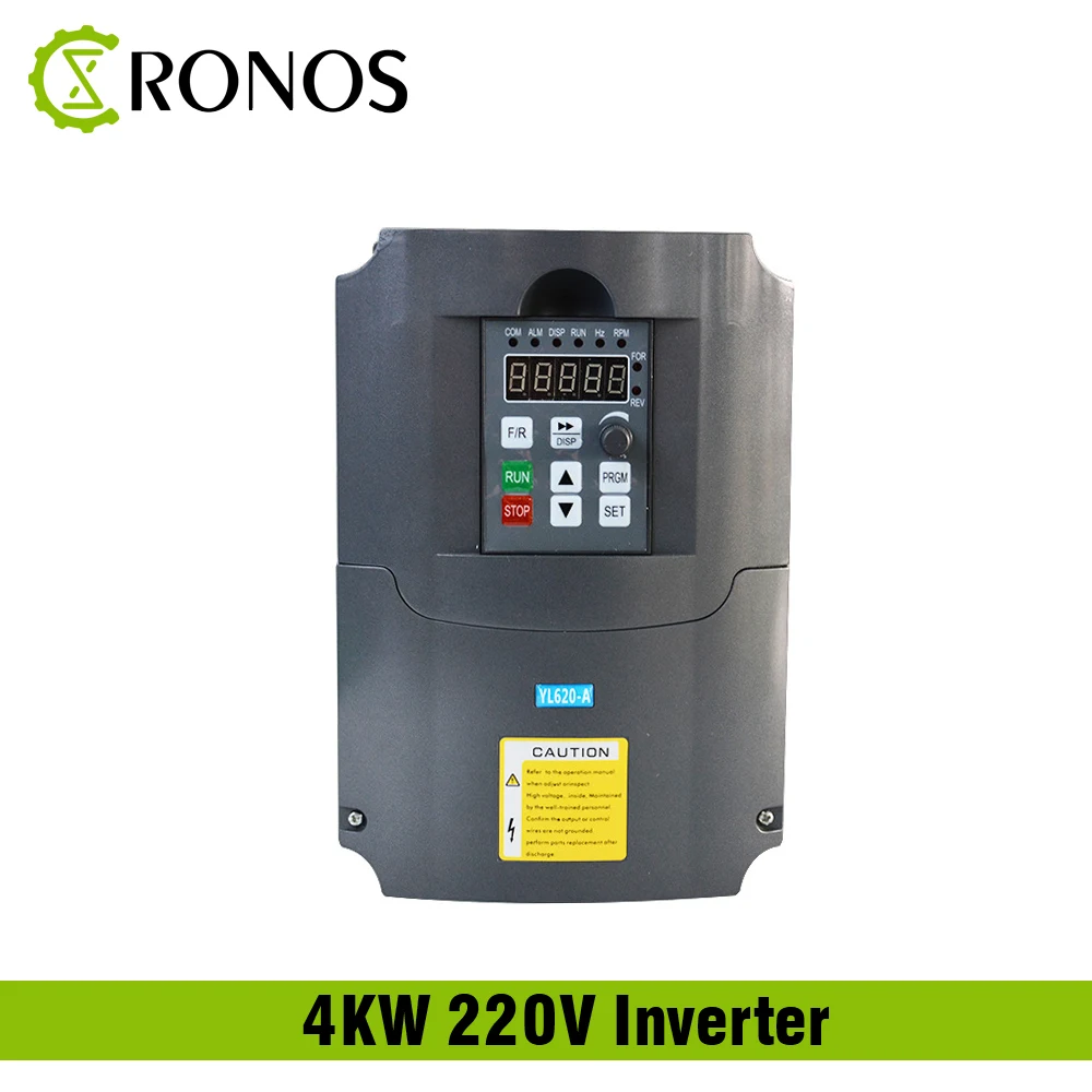 

220V 4KW Single Phase input and 3 Phase Output Frequency Converter / Adjustable Speed Drive / Frequency Inverter / VFD