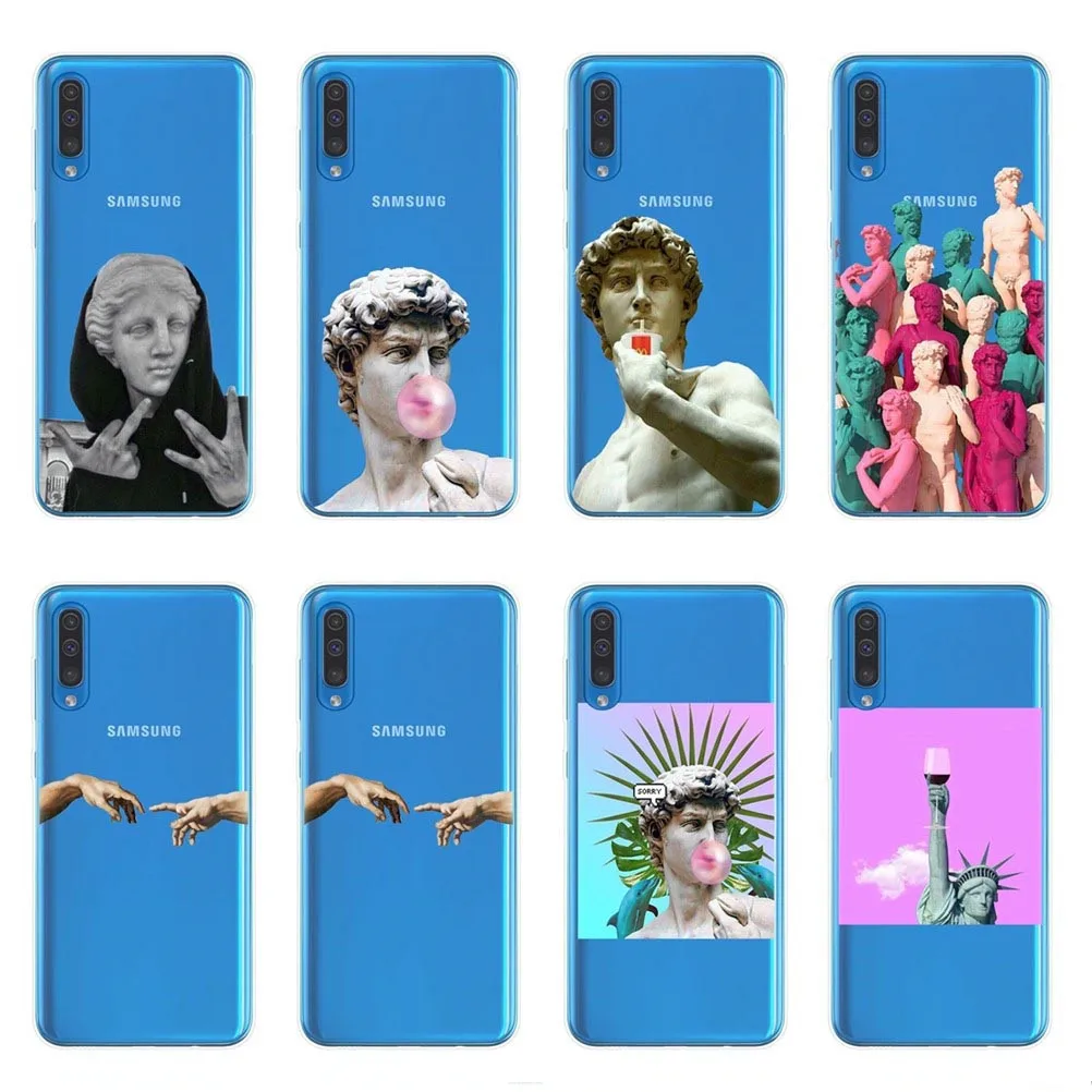 Чехол для Samsung Galaxy J4 J6 A6 A8 Plus A7 A9 2018 A10 A30 A40 A50 A60 A70 A80 2019 | Мобильные телефоны и