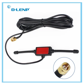 

Dlenp Long Range 433 MHz Antenna 433mhz patch antenna Ham Radio SMA Male With 3M Cable