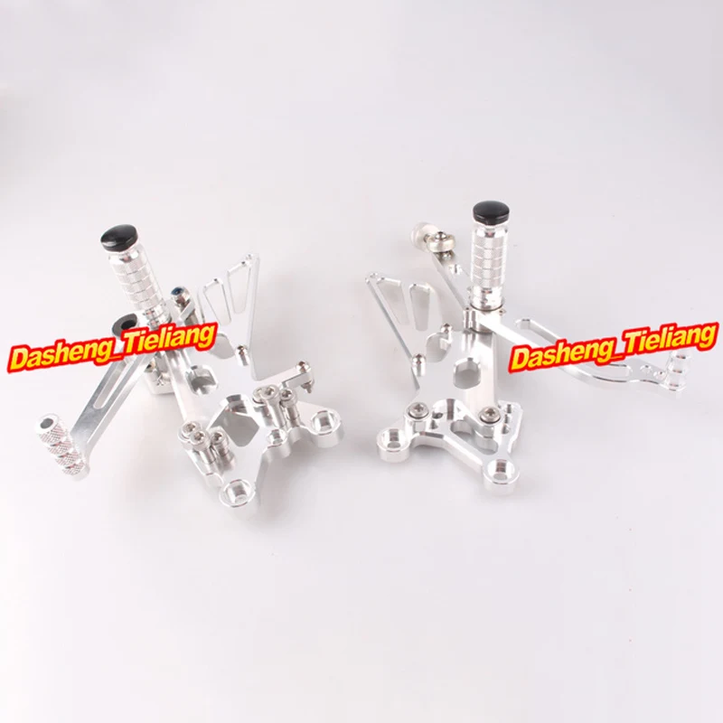 Adjustable Shift Foot Pegs Rear Set Footrests Kit For Yamaha YZF R6 2006 2007 2008 2009 2010 Motorcycle Accessory Parts