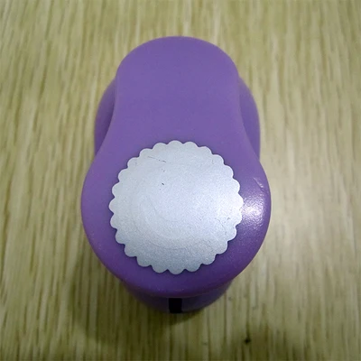 

1'' (2.3-2.5cm) wave circle hole punches paper punch DIY production tools scrapbook craft punch machine