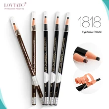 Водостойкий микроблейдинг карандаш для бровей Перманентный макияж Инструменты Карандаш для бровей Косметическая ручка легко носить Красота Макияж