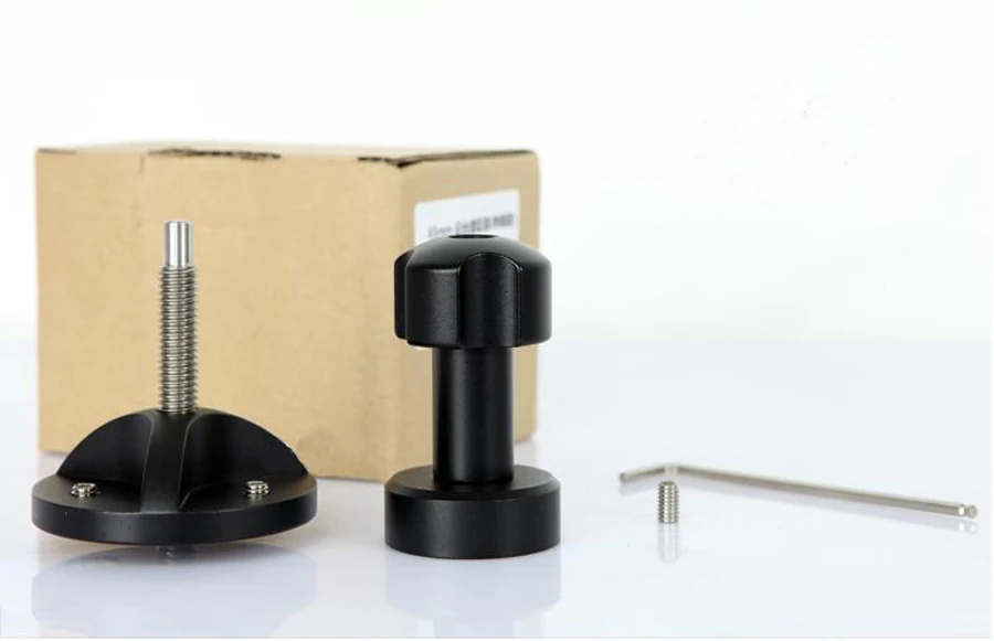 65mm CNC Half Ball Flat to Bowl Adapter Converter for  Manfrotto Weifeng Video Tripod Fluid Head DSLR Rig Camera