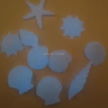 300 г светится в темноте морской звездный камень камни для аквариума аквариум Гравий украшения, волшебный сад или двор-зеленый