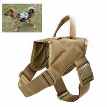 1000D тактический жилет для собак охотничий сервис жгут для собак с ручка-держатель наружный Военный патруль несущая собака модульный жилет