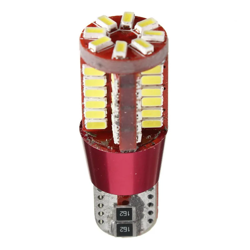 10x 2pcs bulb T10 56 SMD 3014 LED Canbus No Error Car Position internal DC12 24V