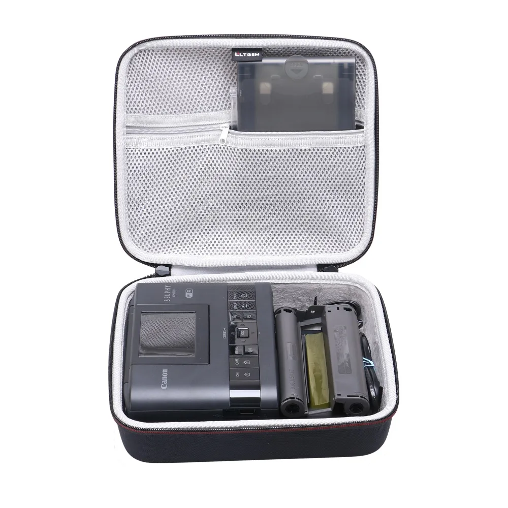 LTGEM EVA жесткий чехол для Canon SELPHY CP1200 и CP1300 беспроводной Компактный фотопринтер-Дорожная Защитная сумка для хранения