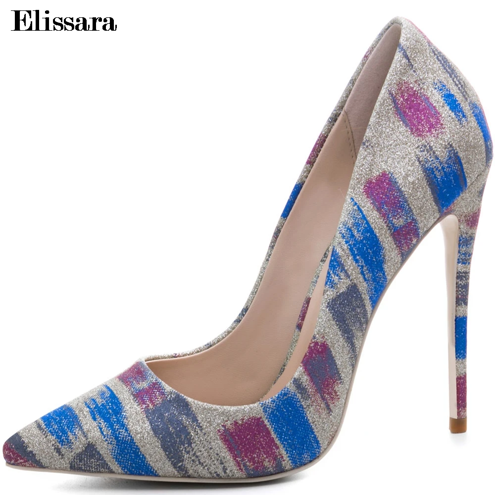 

Women's Spring Pumps High Heels Party Shoes For Women Pointed Toe Stiettos Wedding Pumps Shoes Big Size 33-45 Elissara